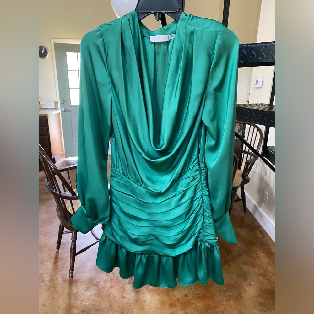 RAMY BROOK green dress never worn size 4
